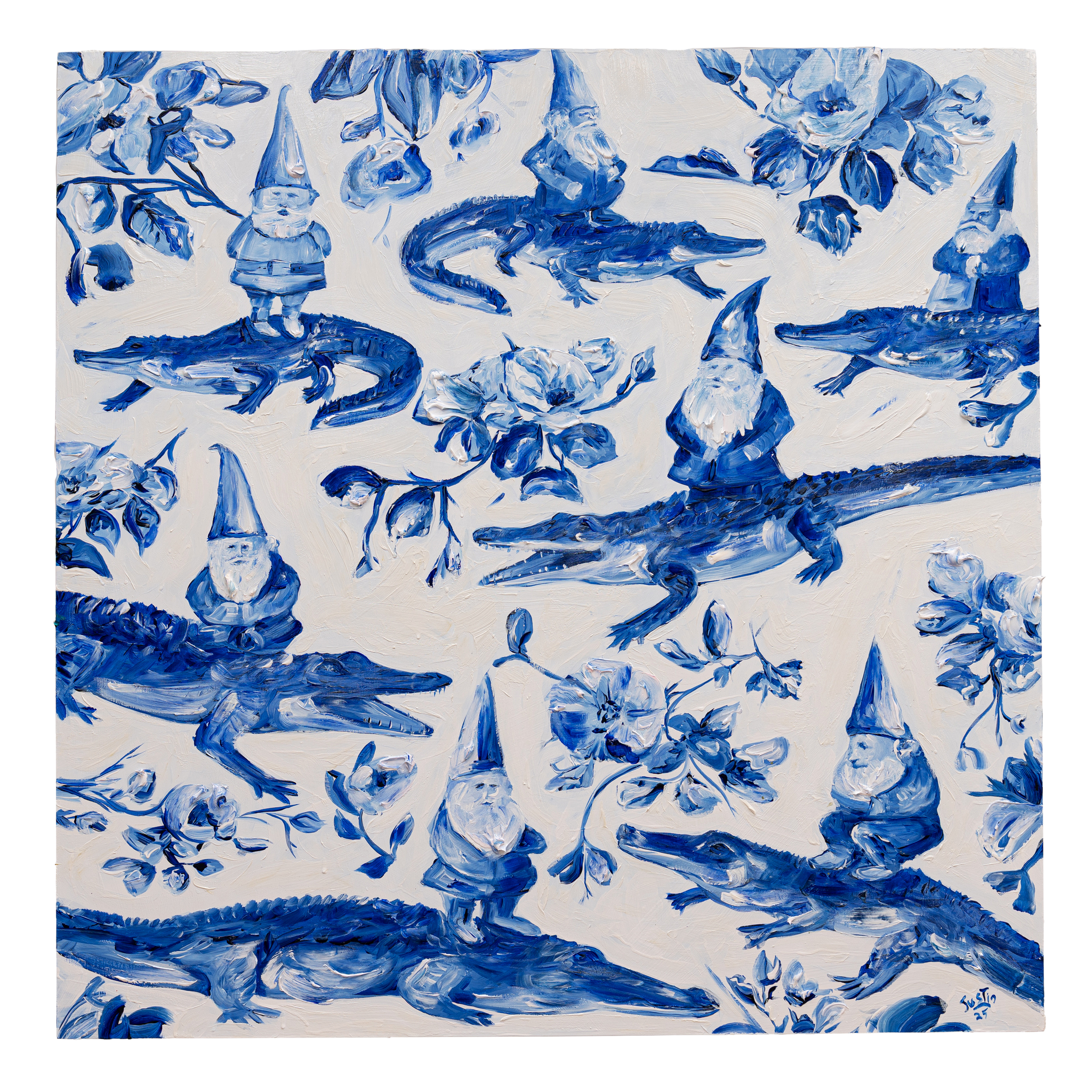 Liminal 01 / The Seven Gnomes / 48x48