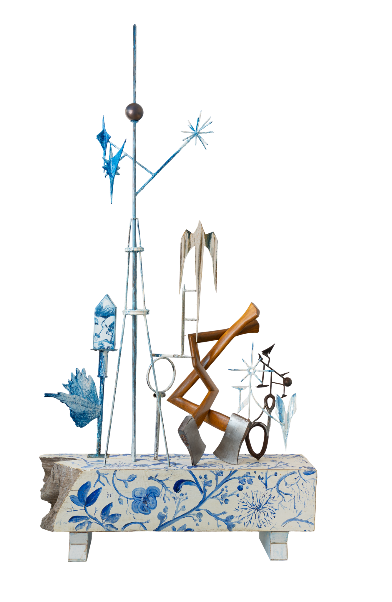 Liminal 22 / ÉCLAIR BLEU - BLUE LIGHTNING SCULPTURE