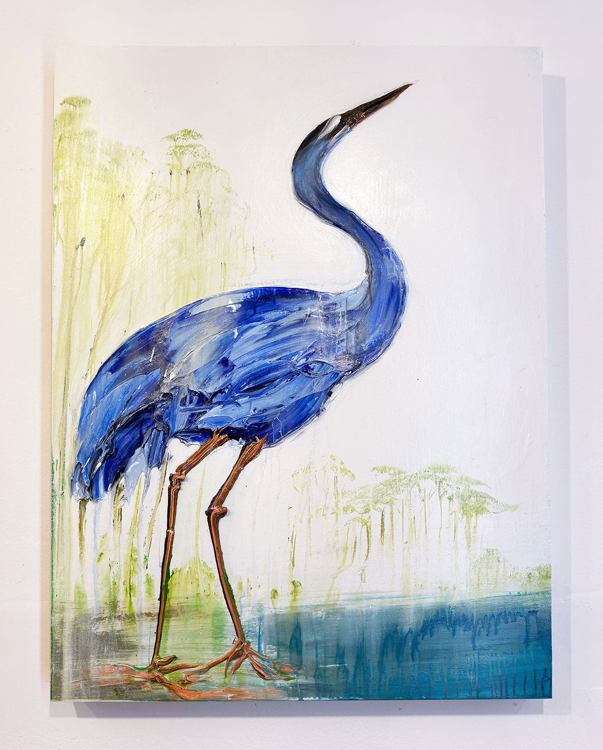 Blue Heron, 30x40