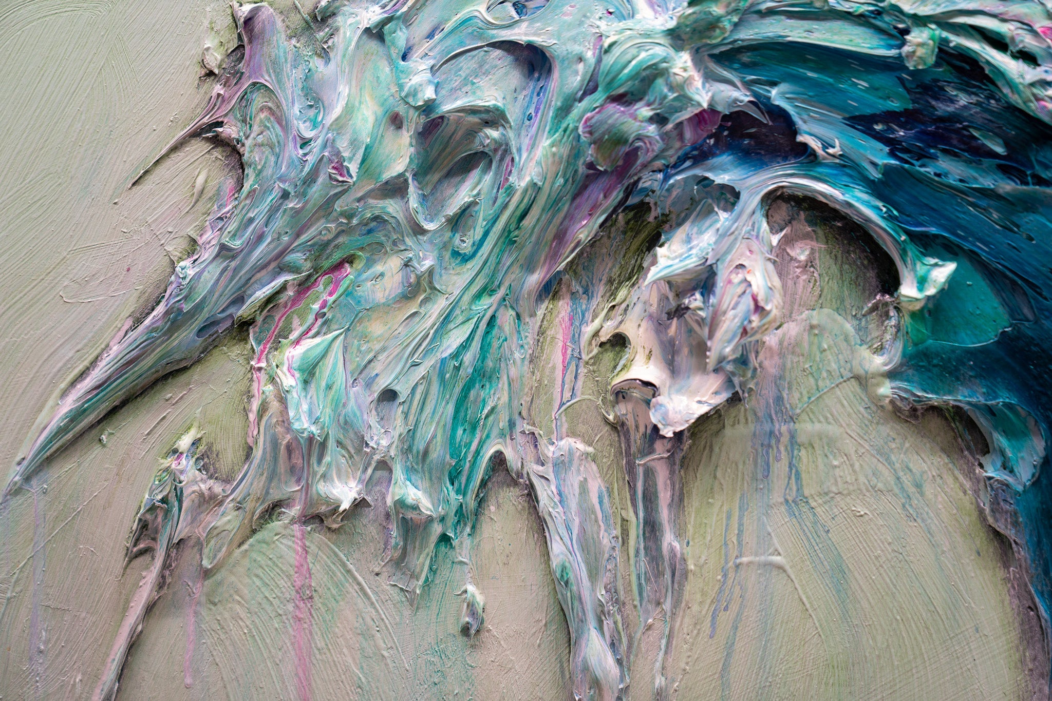 絵画　WAVE Wave, 48x36 – Justin Gaffrey
