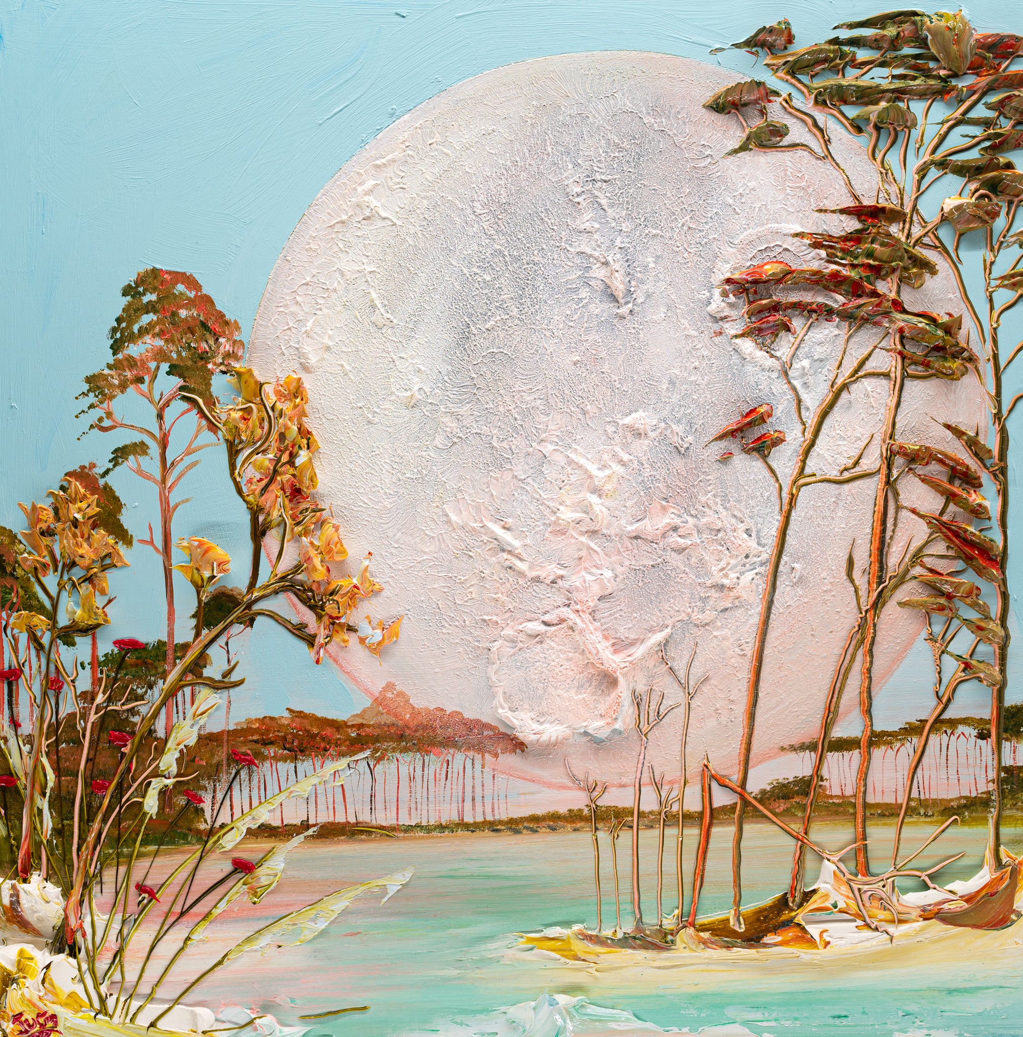 Moonscape, 36x36