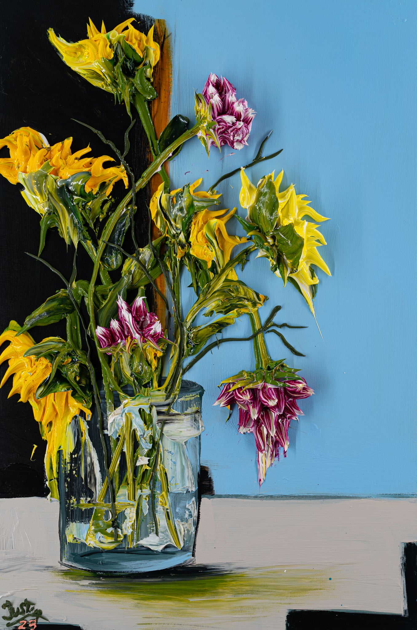 Vase Floral, 24x36