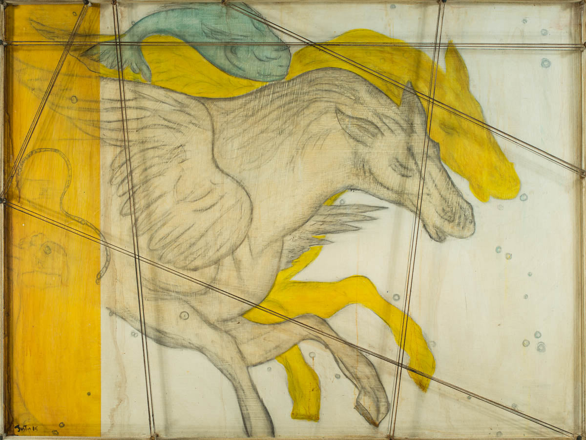LOT 43 | 1125 AUCTION | WINGED HORSES 48x36